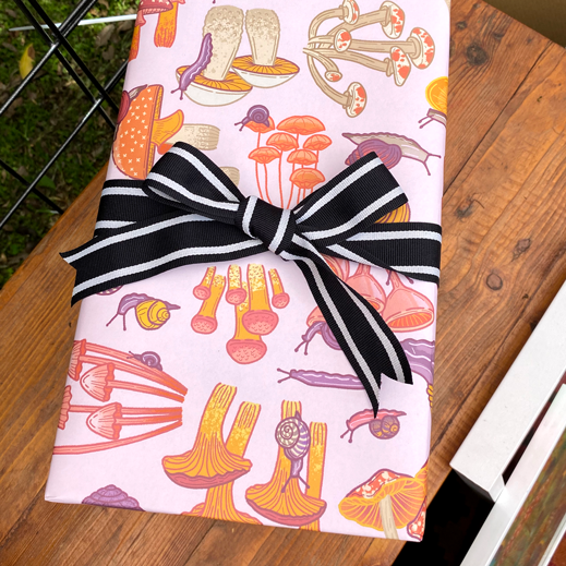 Wrapping Paper, Mushroom hangs x 5 Sheets image 3