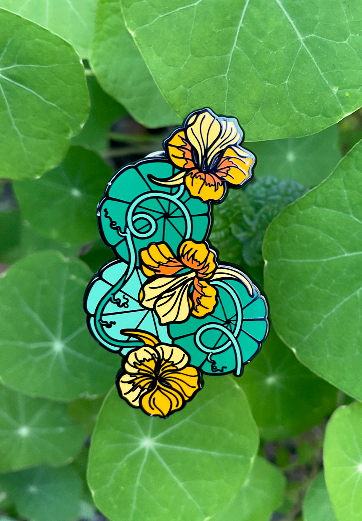 Nasturtium Pin image 3