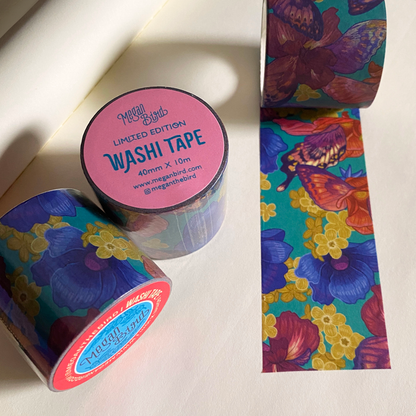 Washi Tape - Butterfly petals 40mm